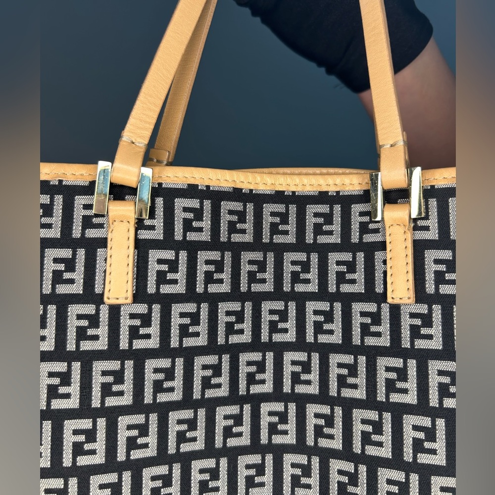 Fendi Zucchino Bucket Tote - Picture 3 of 11
